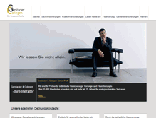 Tablet Screenshot of gerstacker-collegen.de